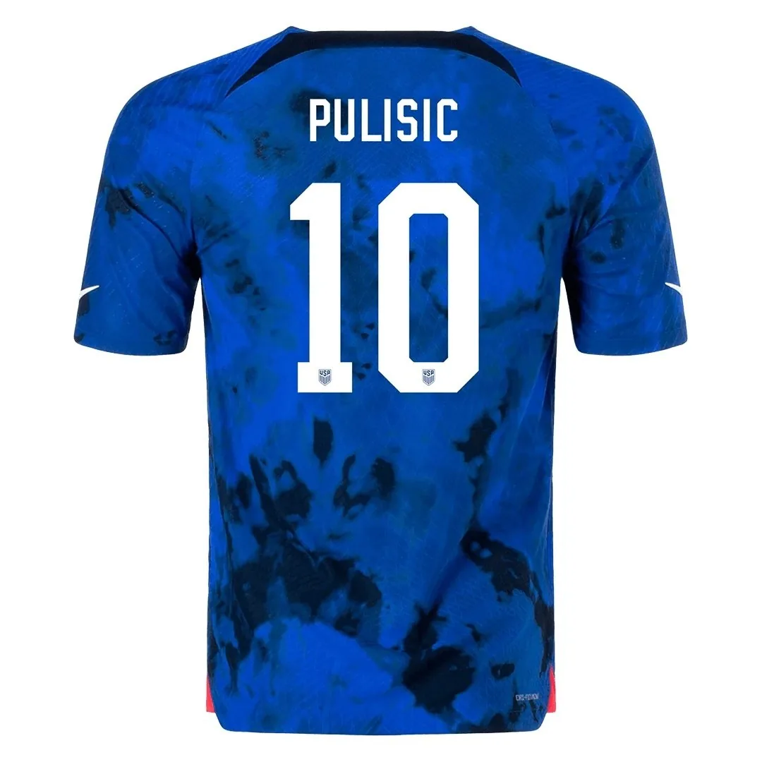 USA 2022 Away Jersey – Pulisic #10 (Player Version, Authentic)