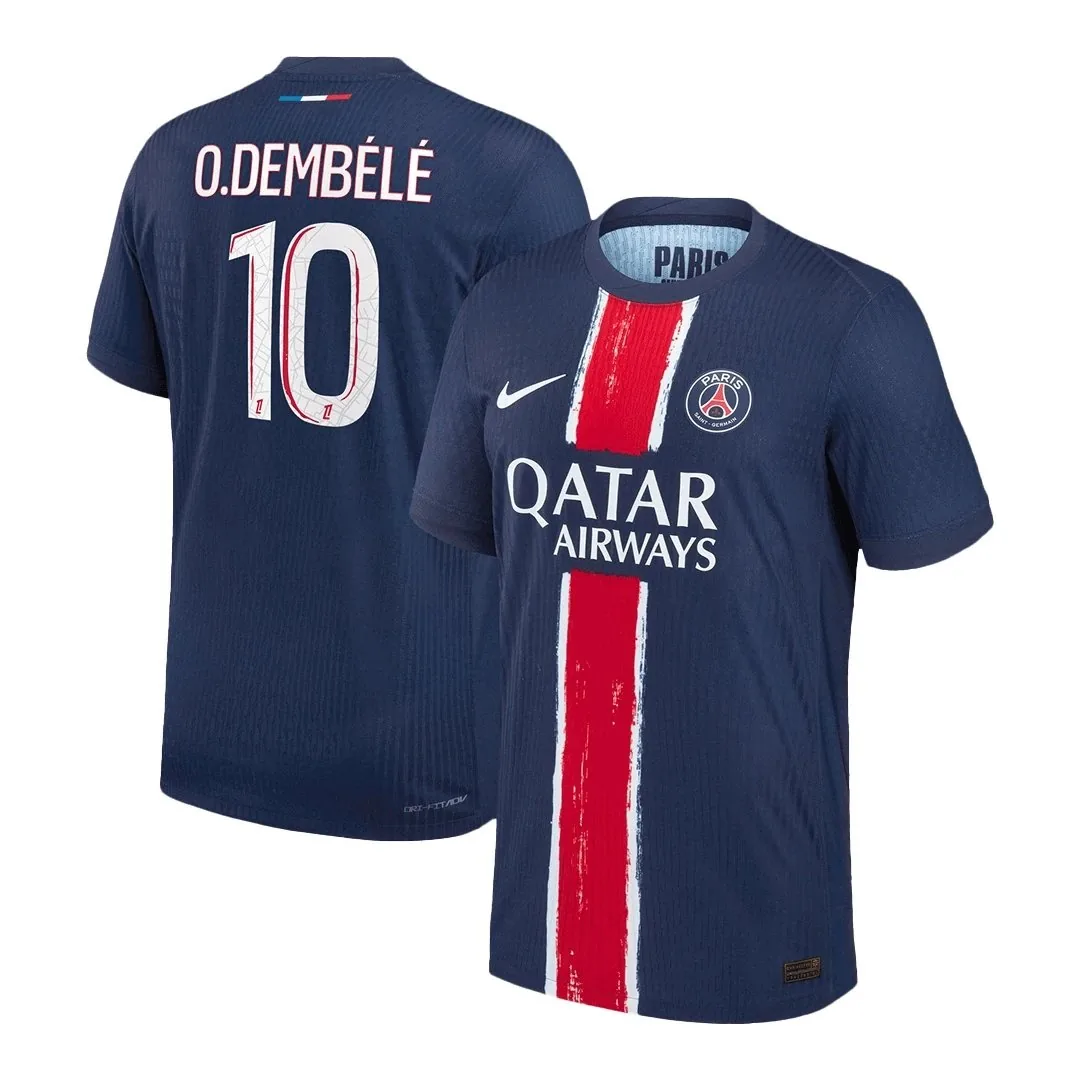 Paris Saint-Germain 2024/25 PSG Home Jersey – Dembele #10 (Player Version)