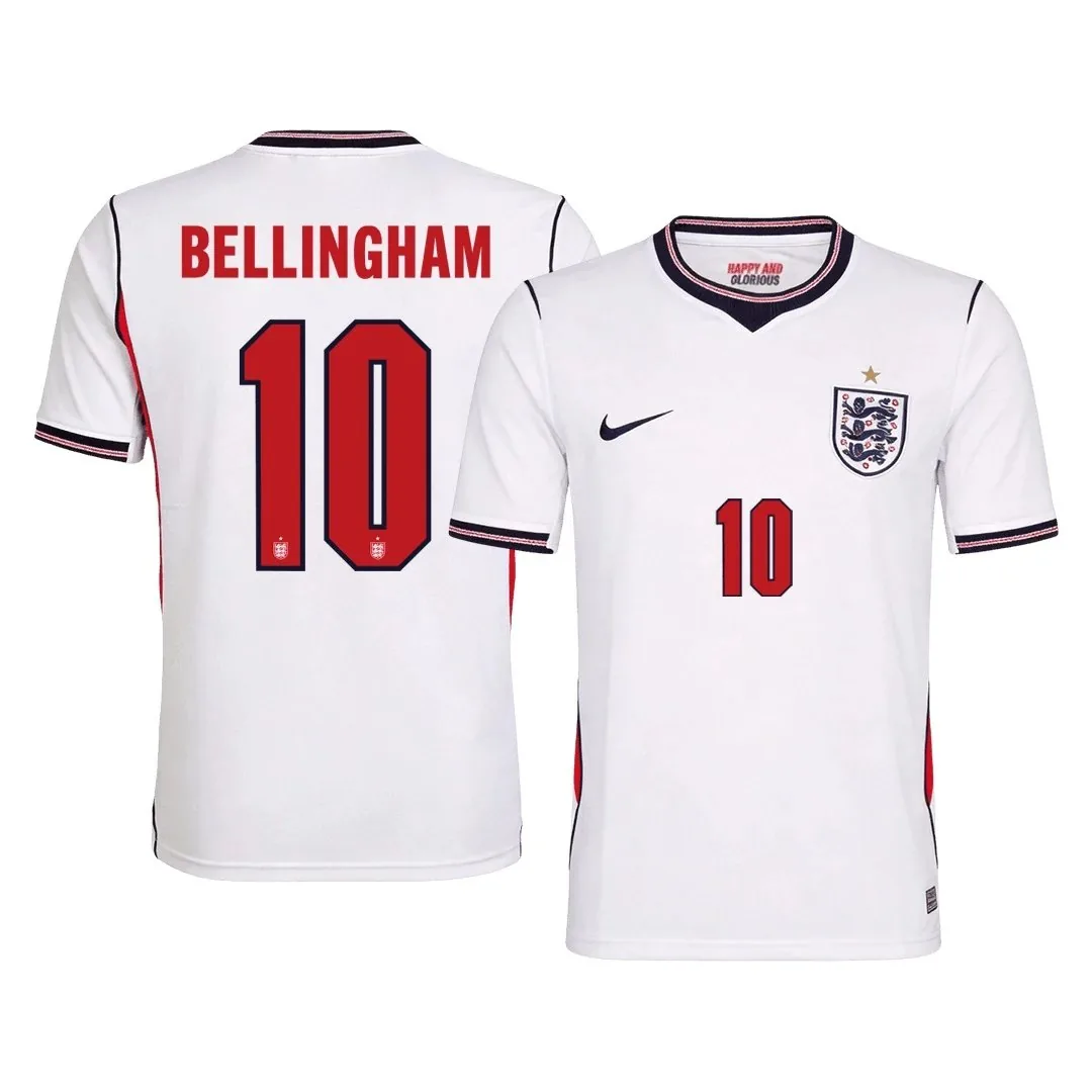 England 2026 Home Jersey – Bellingham #10
