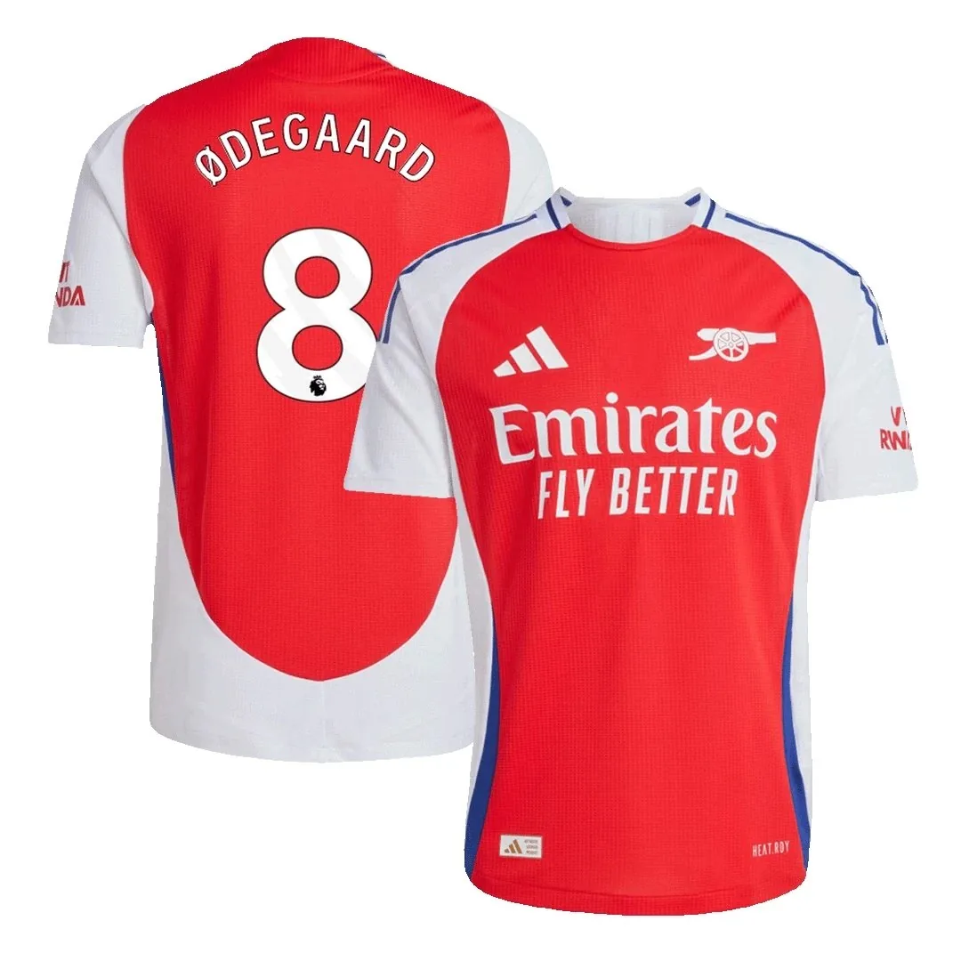 Arsenal 2024/25 Home Jersey – Odegaard #8 (Player Version)