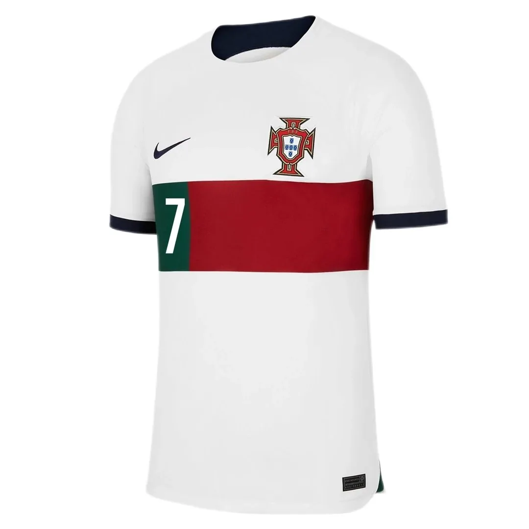 Portugal 2022 Away Jersey – Ronaldo #7