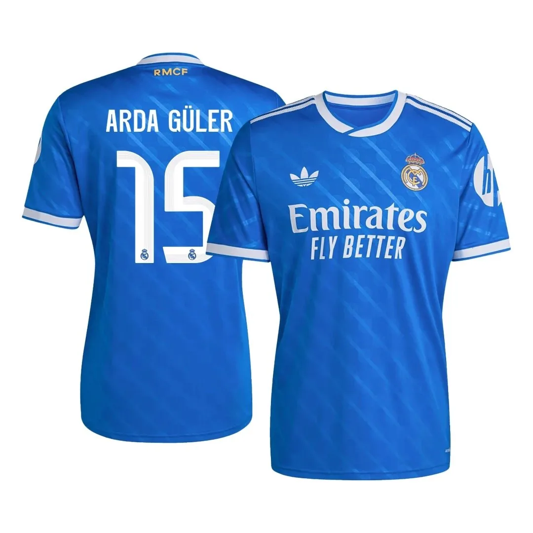 Real Madrid 2025/26 Third Away Jersey – Arda Guler #15