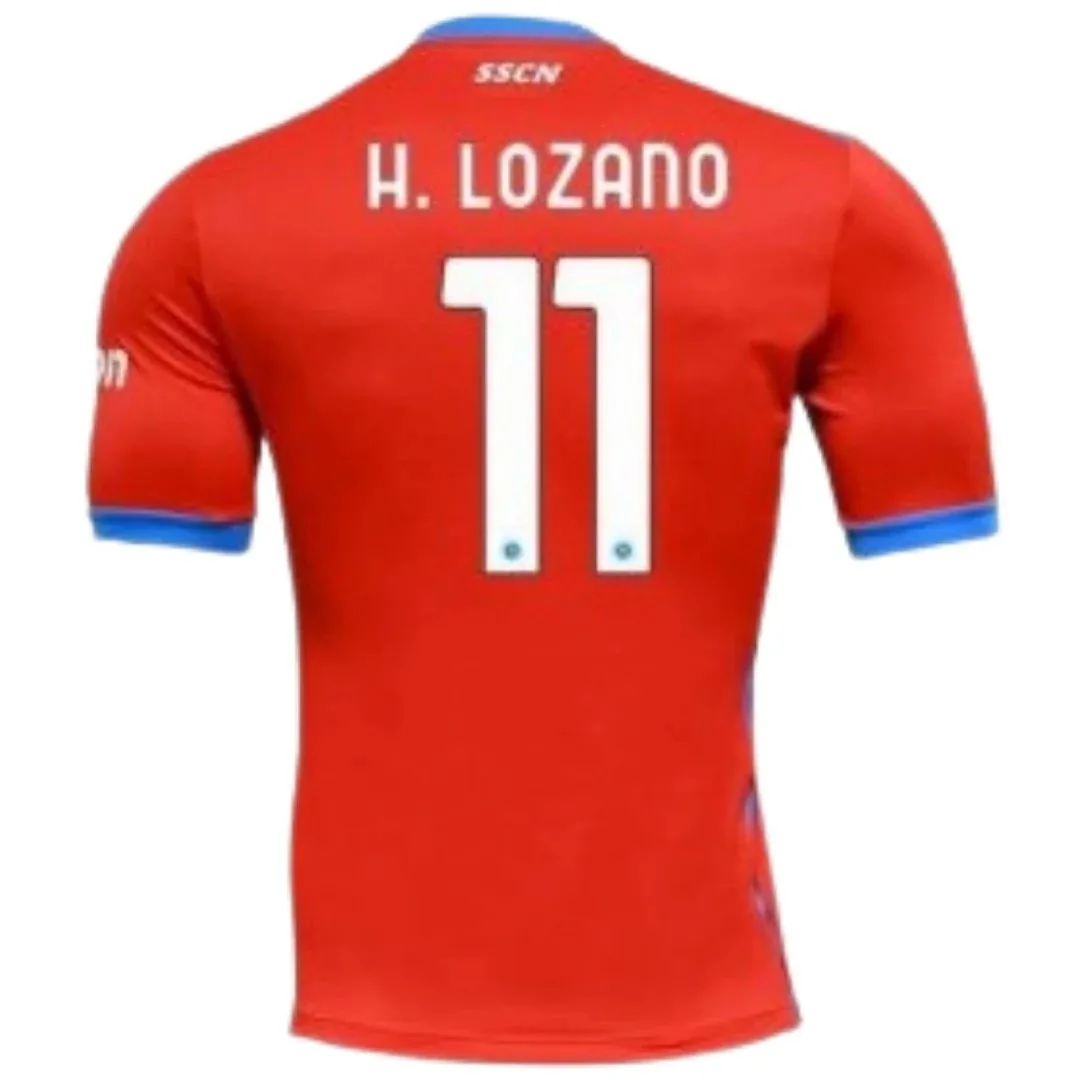Napoli 2021/22 Fourth Away Jersey – Lozano #11