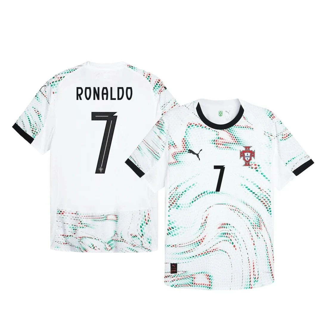 Portugal 2025 Away Jersey – Ronaldo #7 (Player Version, Authentic)