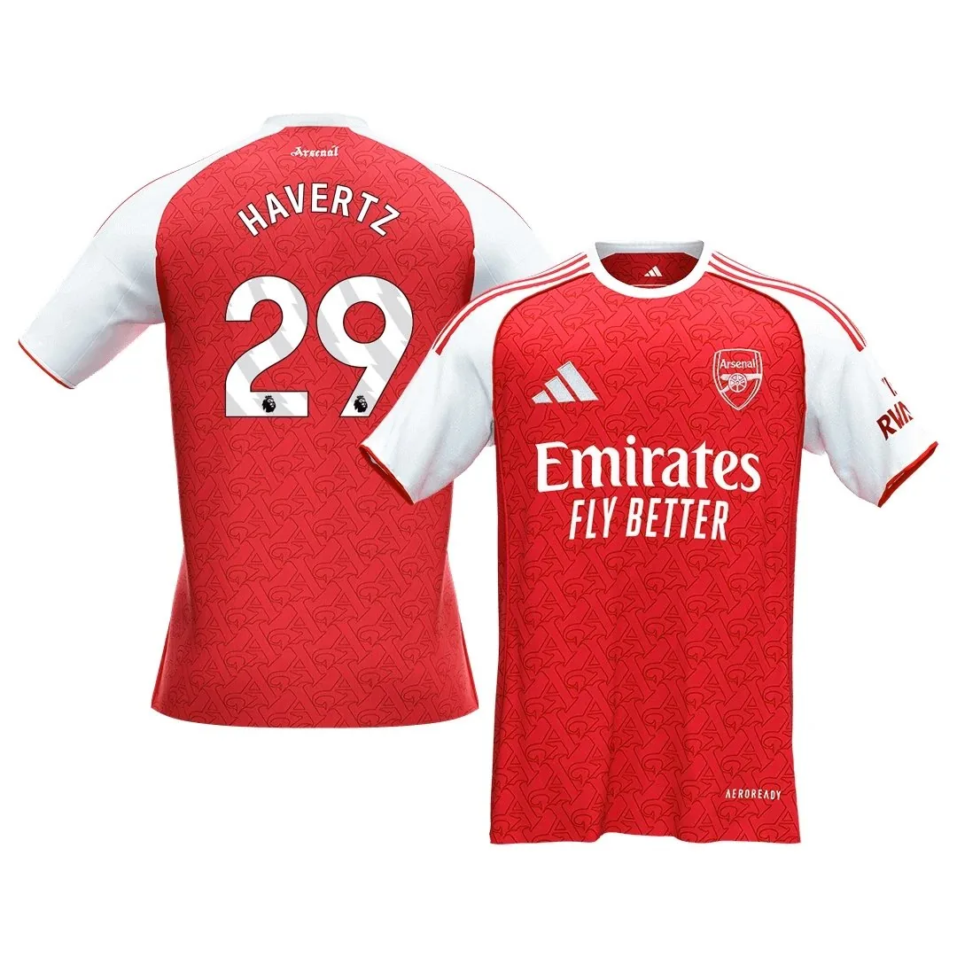Arsenal 2025/26 Home Jersey – Havertz #29