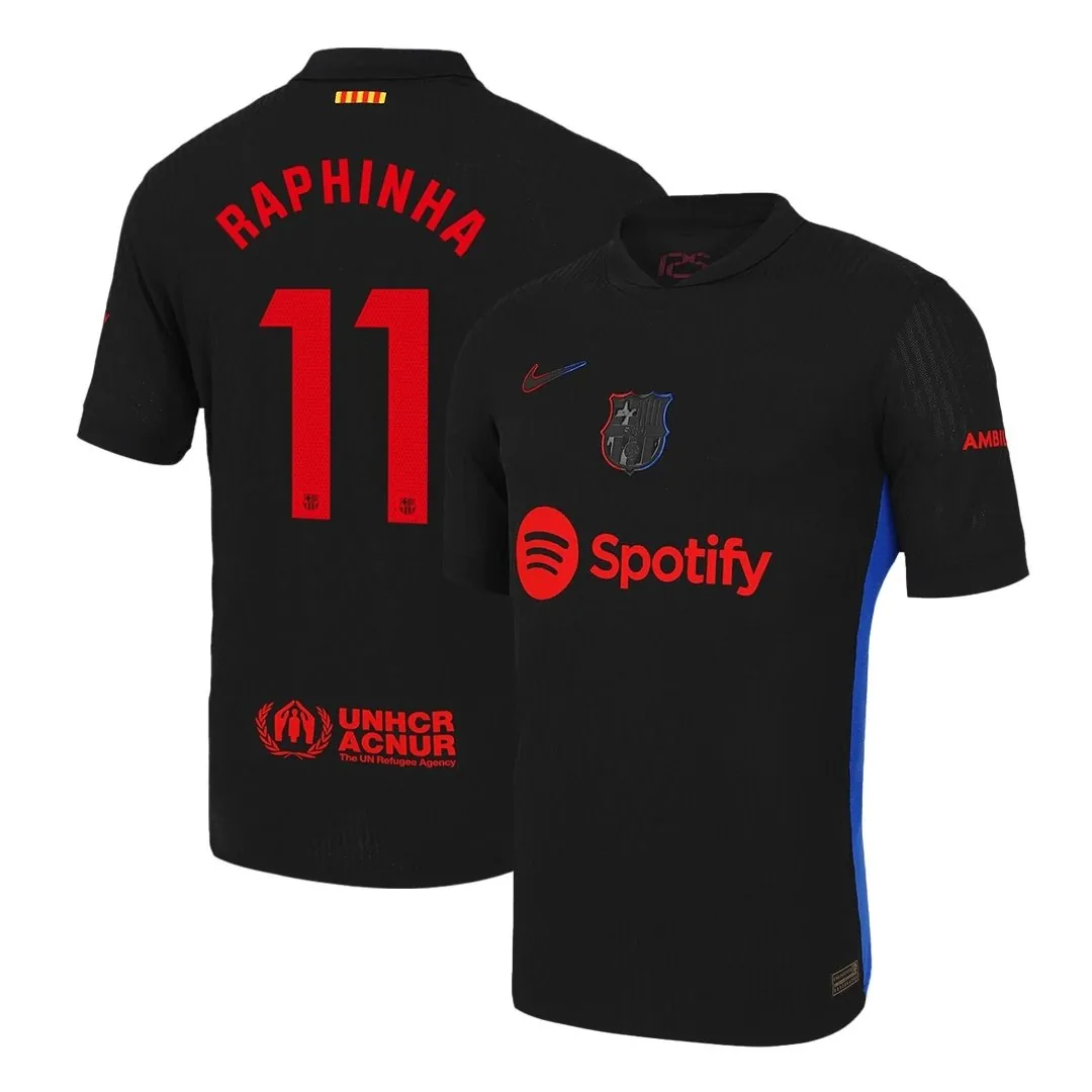 Barcelona 2024/25 Away Jersey – Raphinha #11 (Player Version)