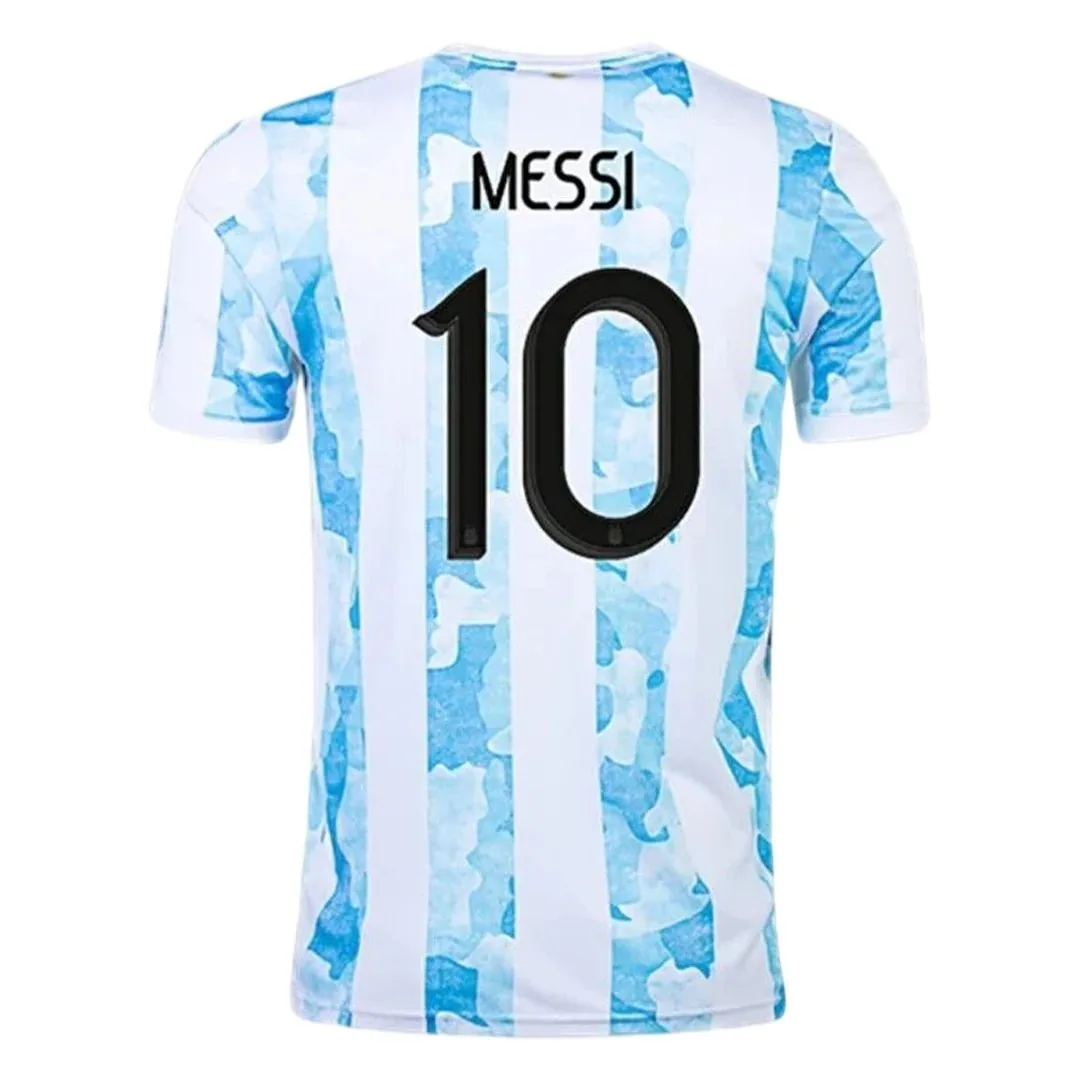 Argentina 2021 Home Jersey – Messi #10