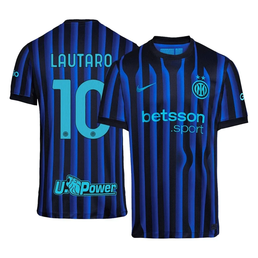 Inter Milan 2025/26 Home Jersey – Lautaro #10