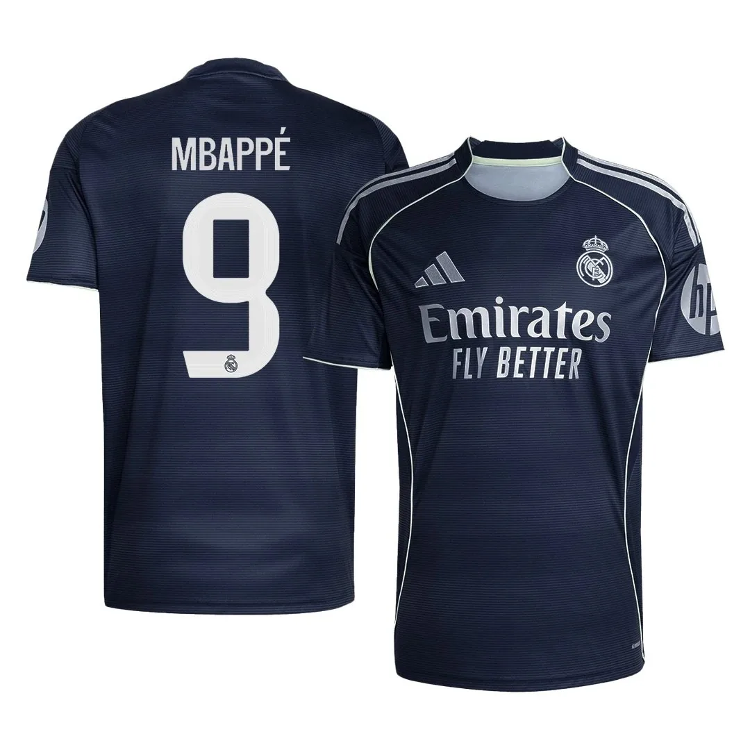 Real Madrid 2025/26 Away Jersey – Mbappé #9