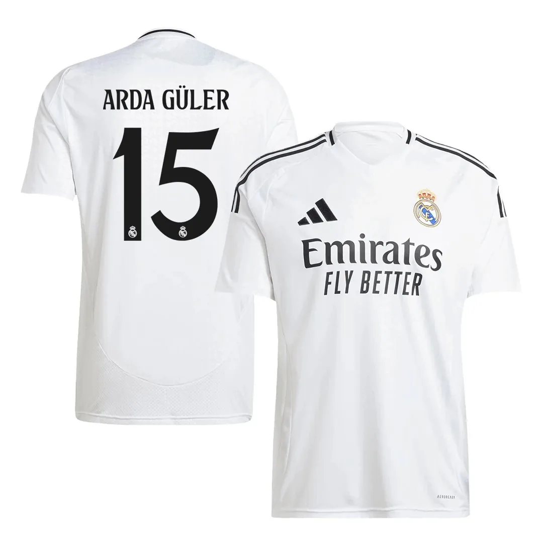 Real Madrid 2024/25 Home Jersey – Arda Guler #15