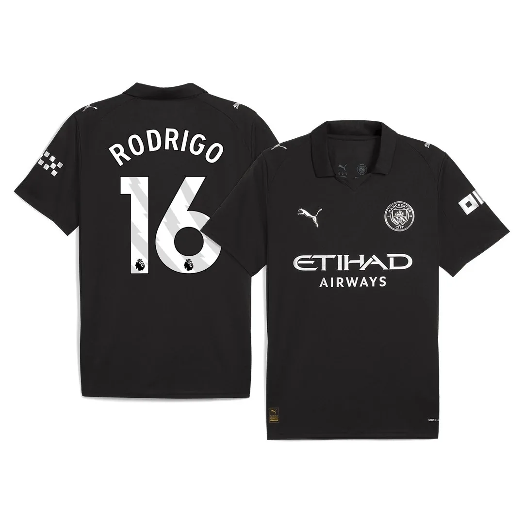 Manchester City 2025/26 Away Jersey – Rodrigo #16