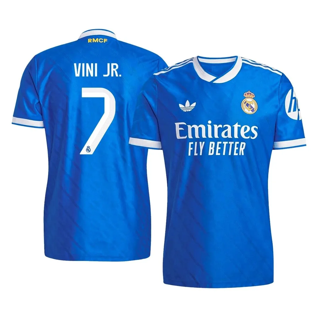 Real Madrid 2025/26 Third Away Jersey – Vinicius Jr #7 (Player Version)