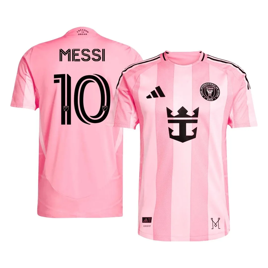 Inter Miami 2025 CF Home Jersey – Messi #10 (Player Version, Authentic)