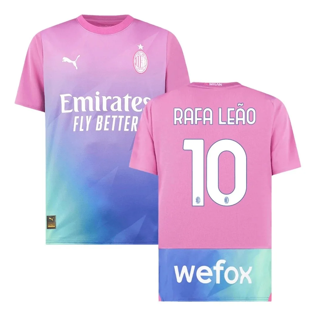 AC Milan 2023/24 Third Away Jersey – Leao #10