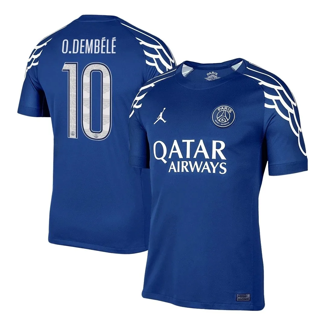 Paris Saint-Germain 2024/25 PSG Fourth Away Jersey – Dembele #10 (UCL)