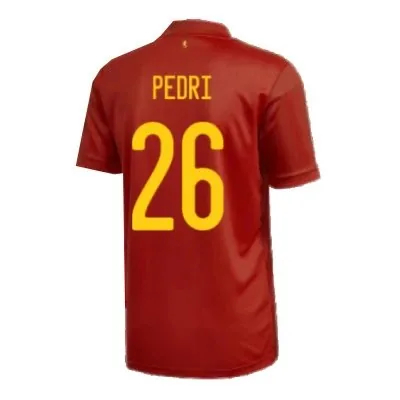 Spain 2020 Home Jersey – Pedri #26
