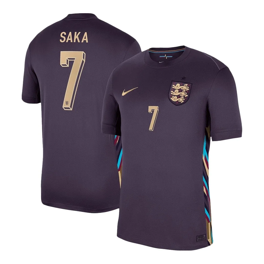England 2024 Away Jersey – Saka #7