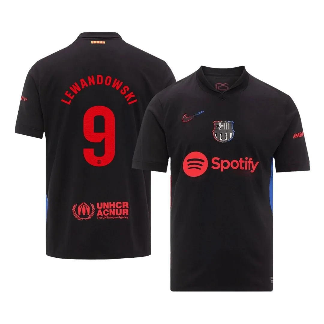 Barcelona 2024/25 Away Jersey – Lewandowski #9