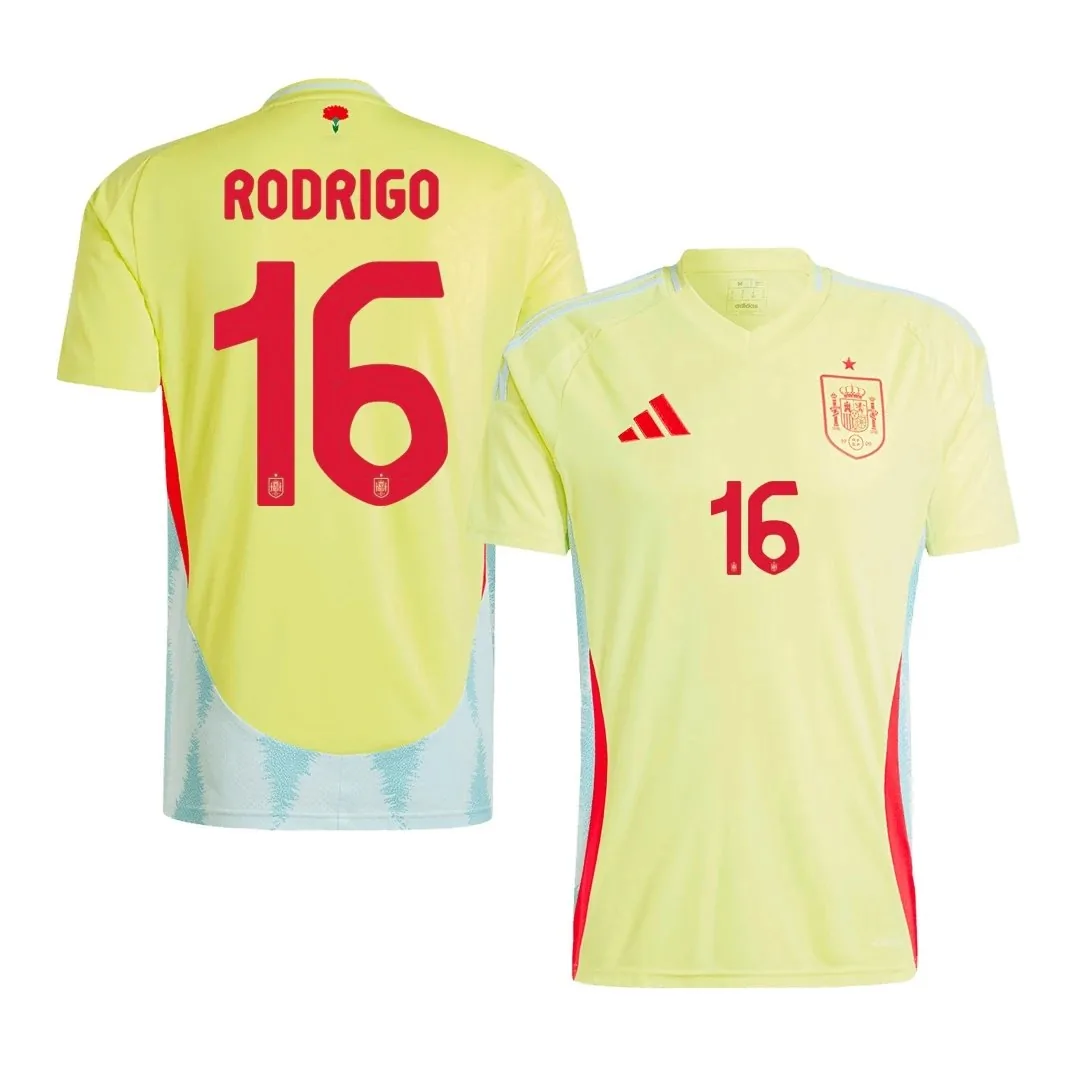 Spain 2024 Away Jersey – Rodrigo #16