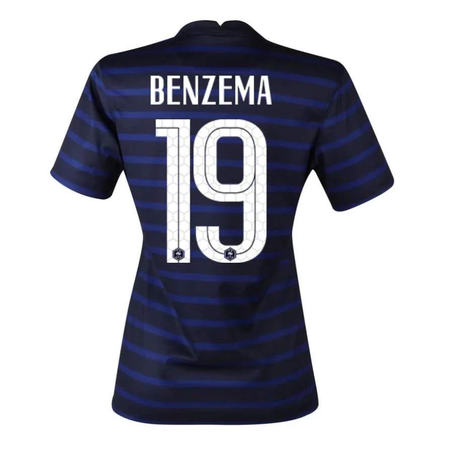 France 2020/21 Home Jersey – Benzema #19