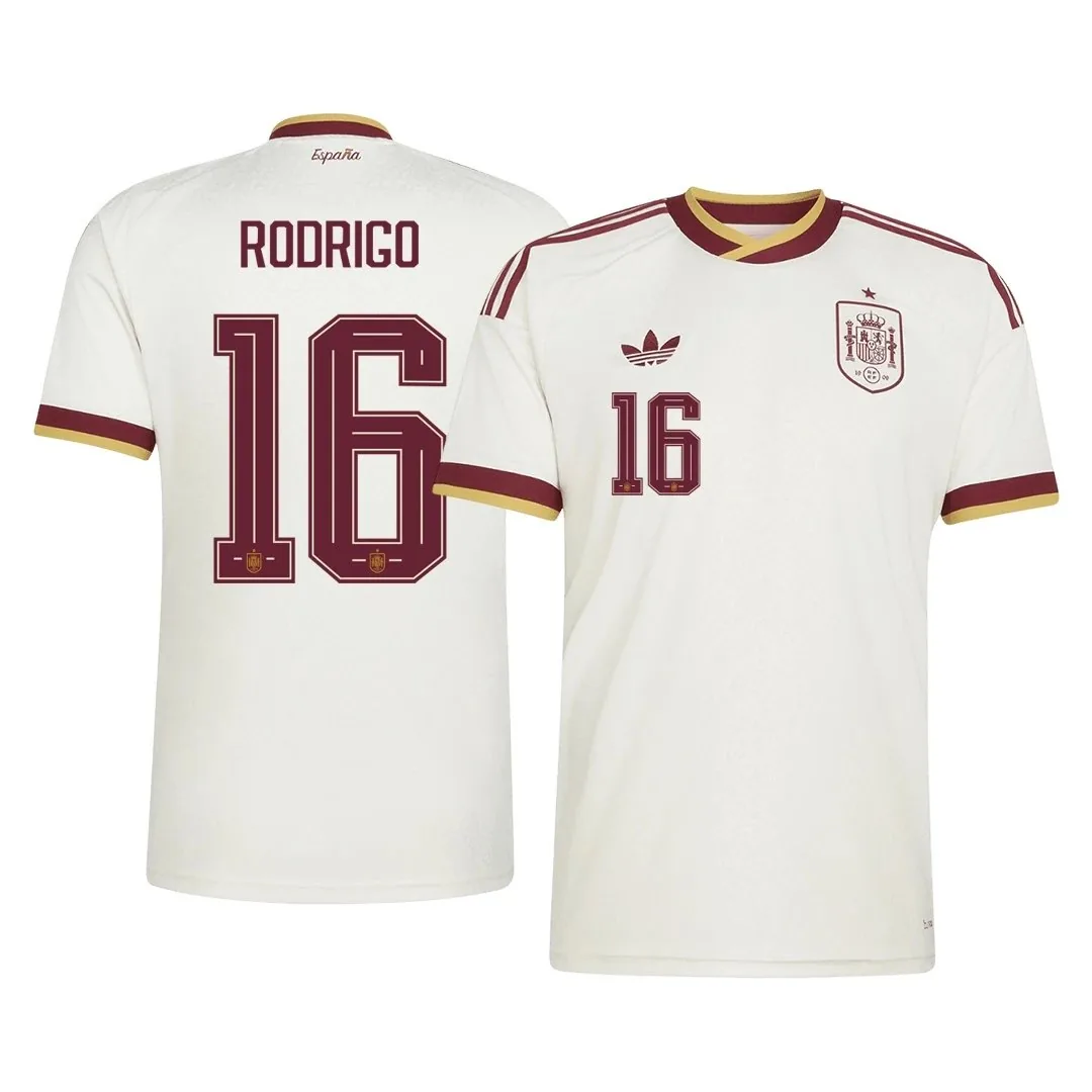 Spain 2026 Away Jersey – Rodrigo #16