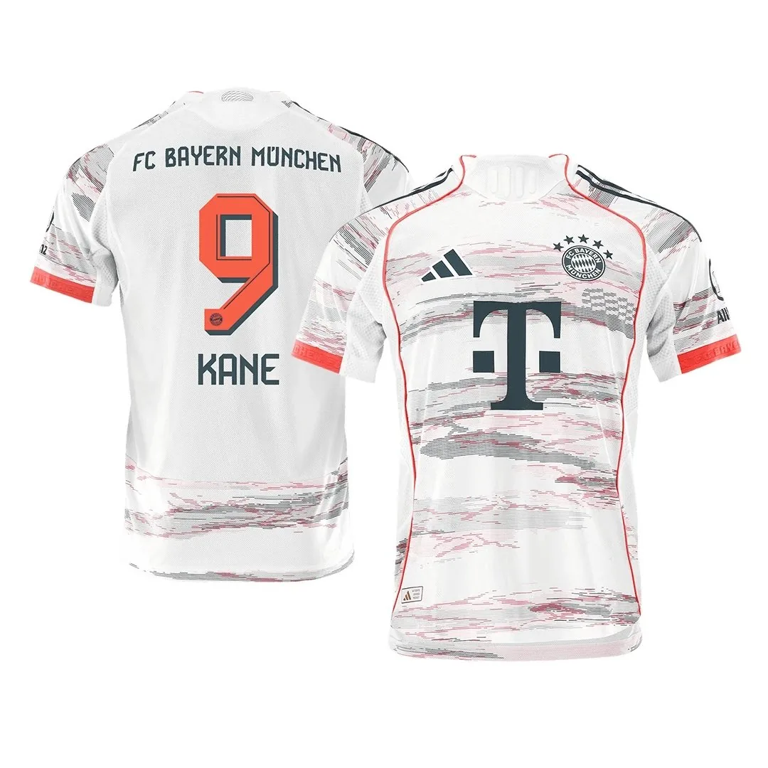 Bayern Munich 2025/26 Away Jersey – Kane #9 (Player Version)
