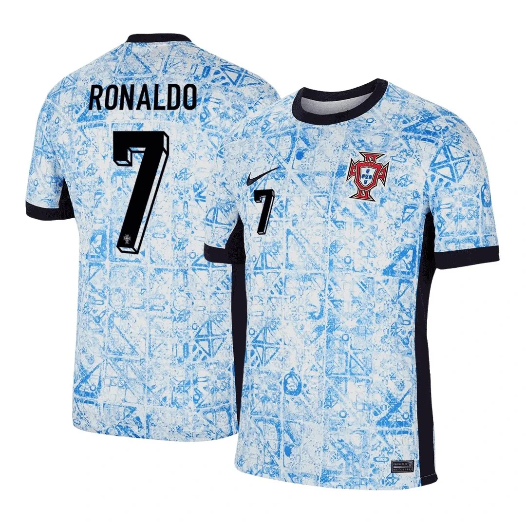 Portugal 2024 Away Jersey – Ronaldo #7