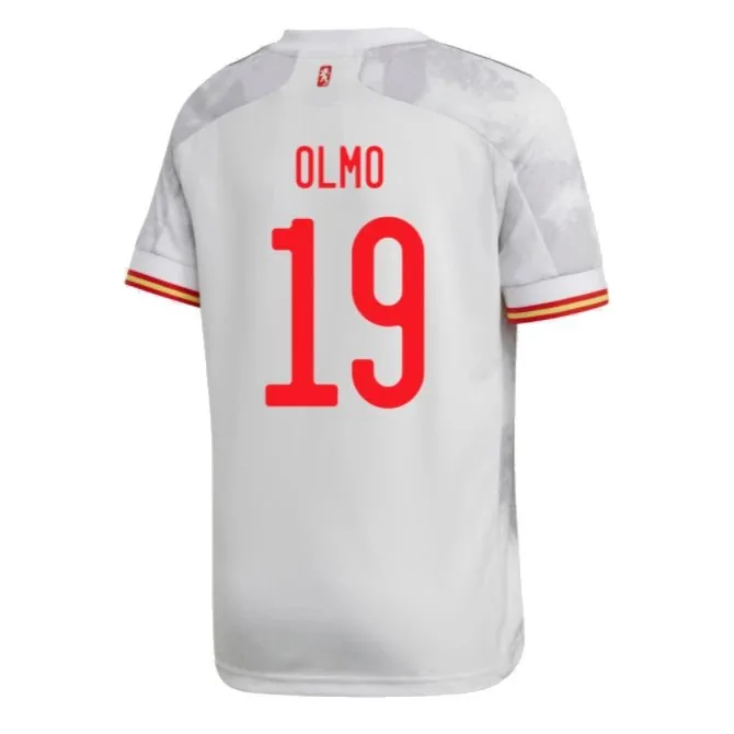 Spain 2020 Away Jersey – Olmo #19