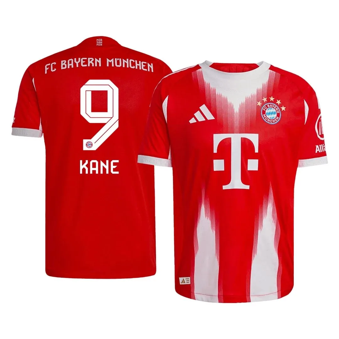 Bayern Munich 2025/26 Home Jersey – Kane #9 (Player Version)