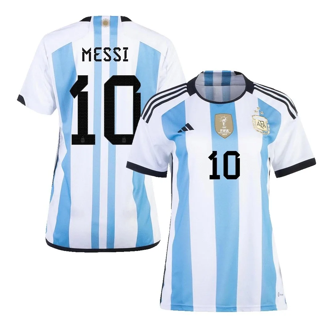 Argentina 2022 Home Jersey – Messi #10