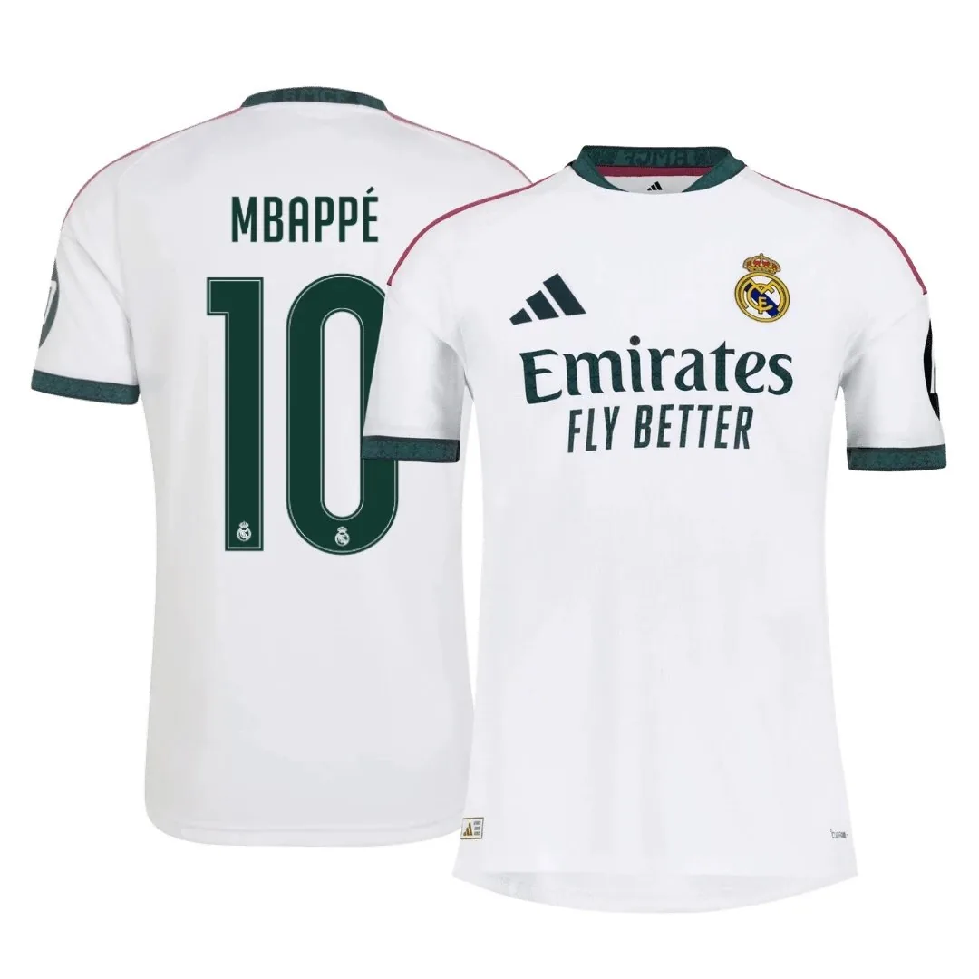 Real Madrid 2026/27 Home Jersey – Mbappé #10 (Player Version)