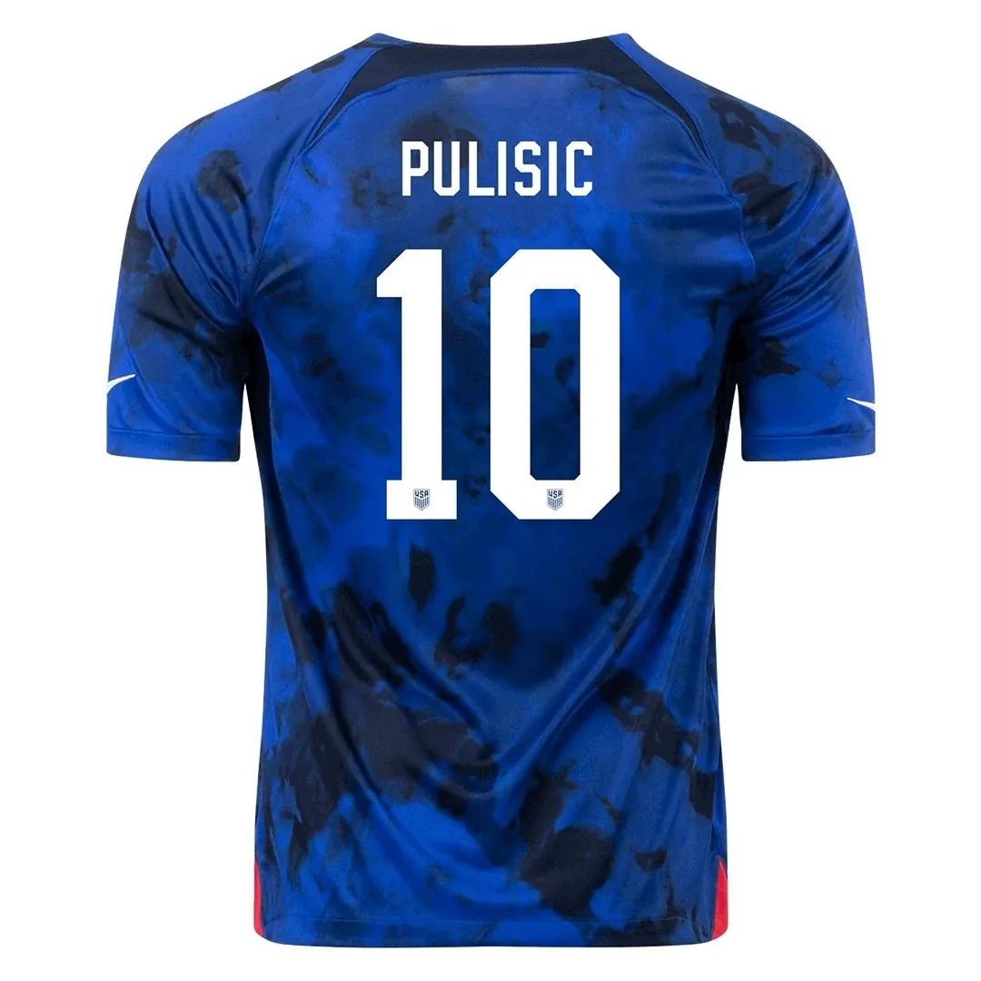 USA 2022 Away Jersey – Pulisic #10