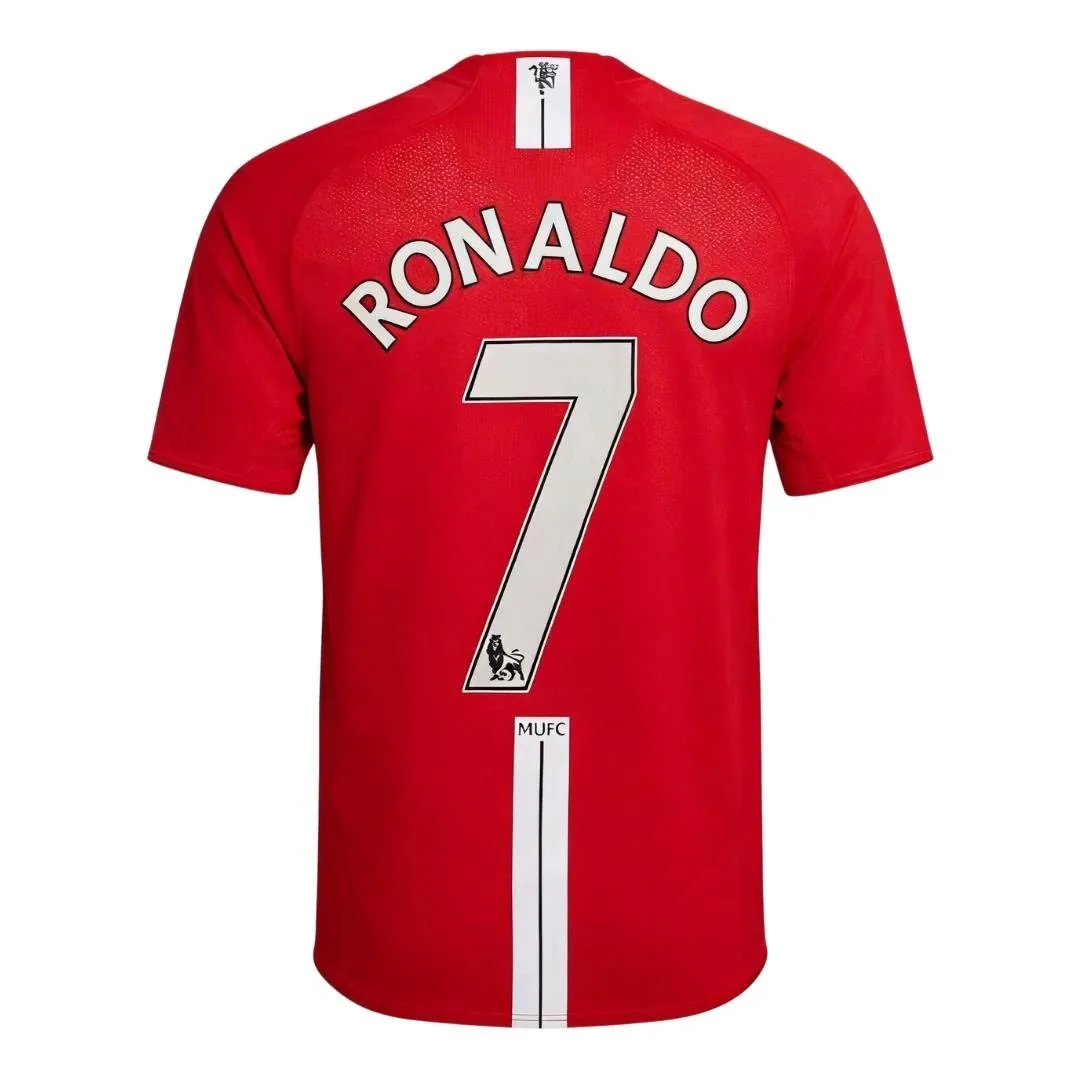 Manchester United 2007/08 Home Jersey – Ronaldo #7