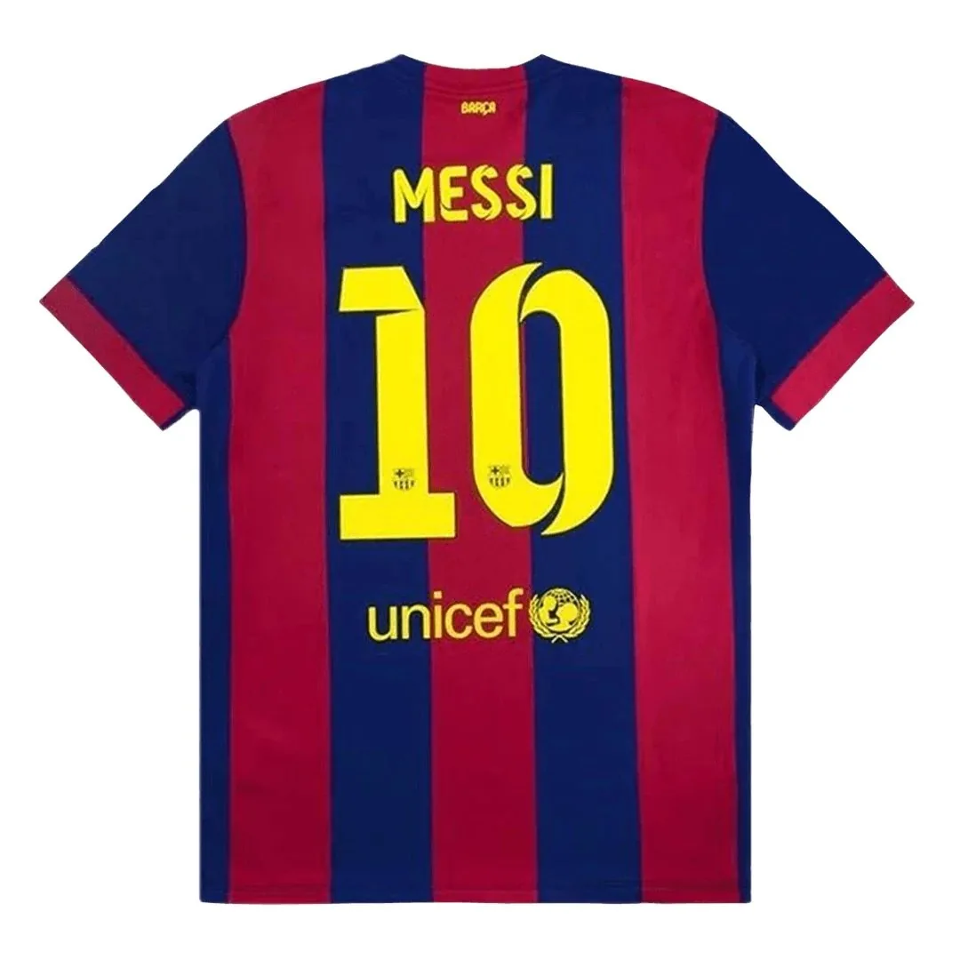 Barcelona 2014/15 Home Jersey – Messi #10