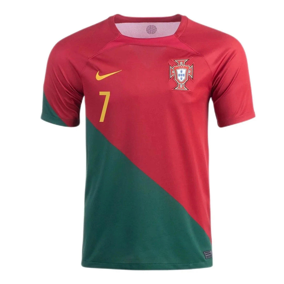 Portugal 2022 Home Jersey – Ronaldo #7