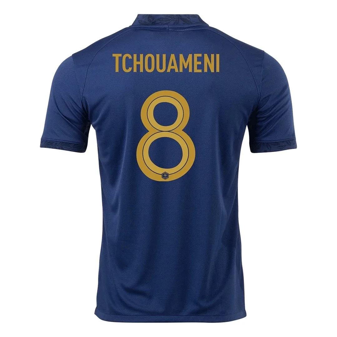 France 2022 Home Jersey – Tchouameni #8