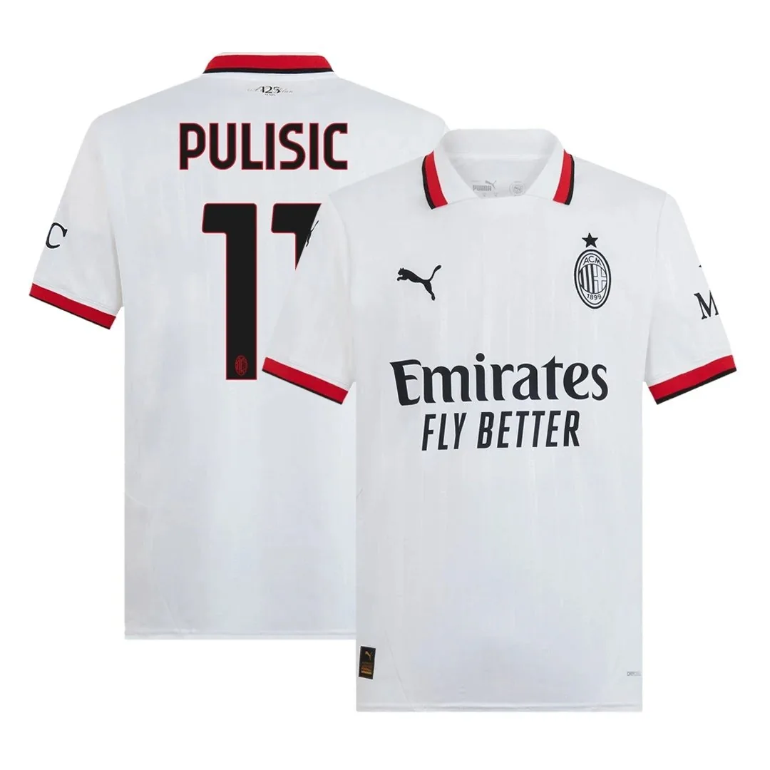 AC Milan 2024/25 Away Jersey – Pulisic #11