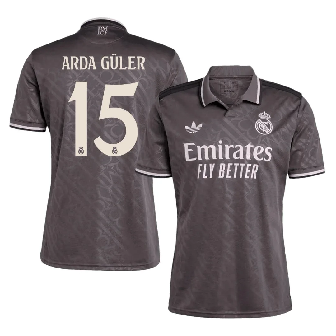 Real Madrid 2024/25 Third Away Jersey – Arda Guler #15
