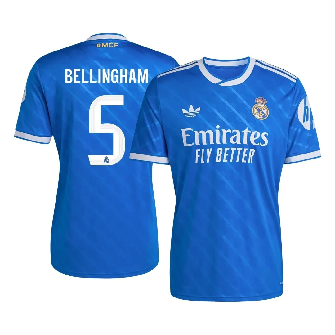 Real Madrid 2025/26 Third Away Jersey – Bellingham #5