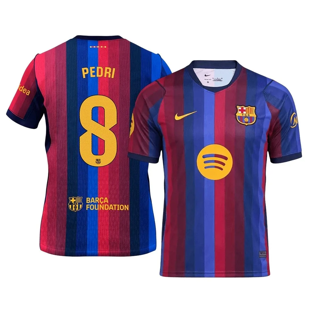 Barcelona 2026/27 Home Jersey – Pedri #8
