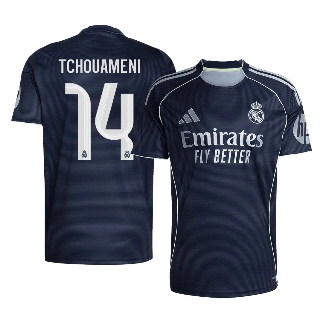 Real Madrid 2025/26 Away Jersey – Tchouameni #14