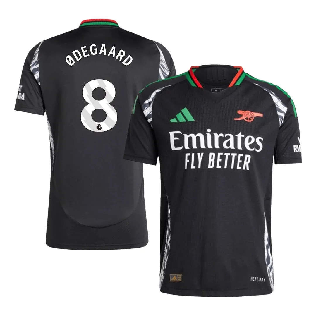 Arsenal 2024/25 Away Jersey – Odegaard #8 (Player Version)