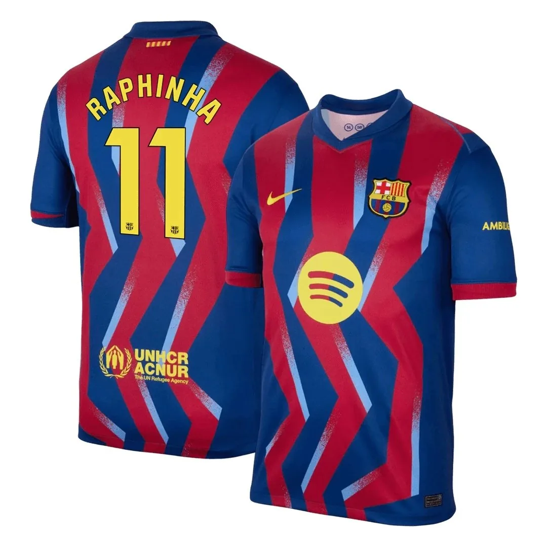 Barcelona 2025/26 Fourth Away Jersey – Raphinha #11