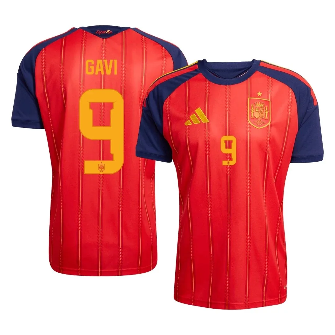 Spain 2026 Home Jersey – Gavi #9