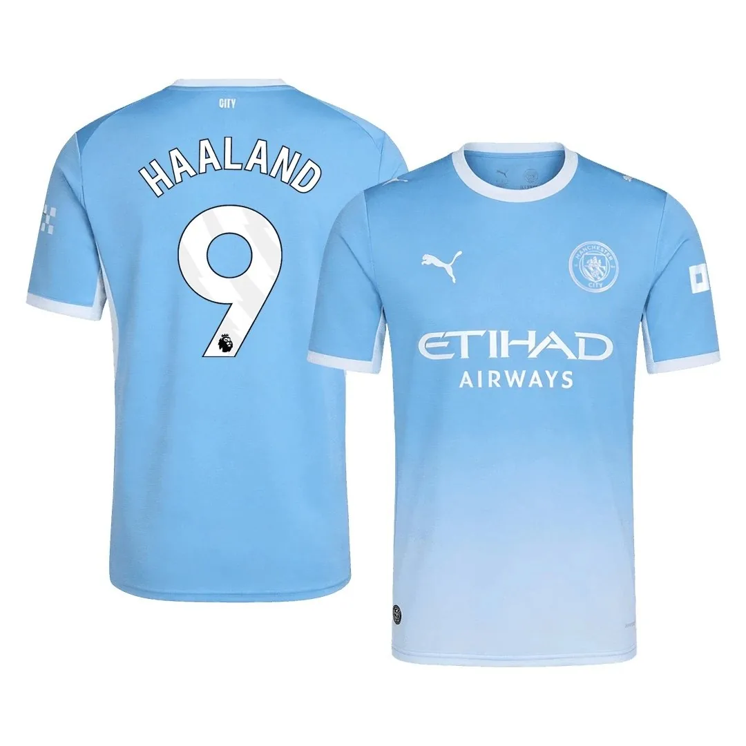 Manchester City 2026/27 Home Jersey – Haaland #9