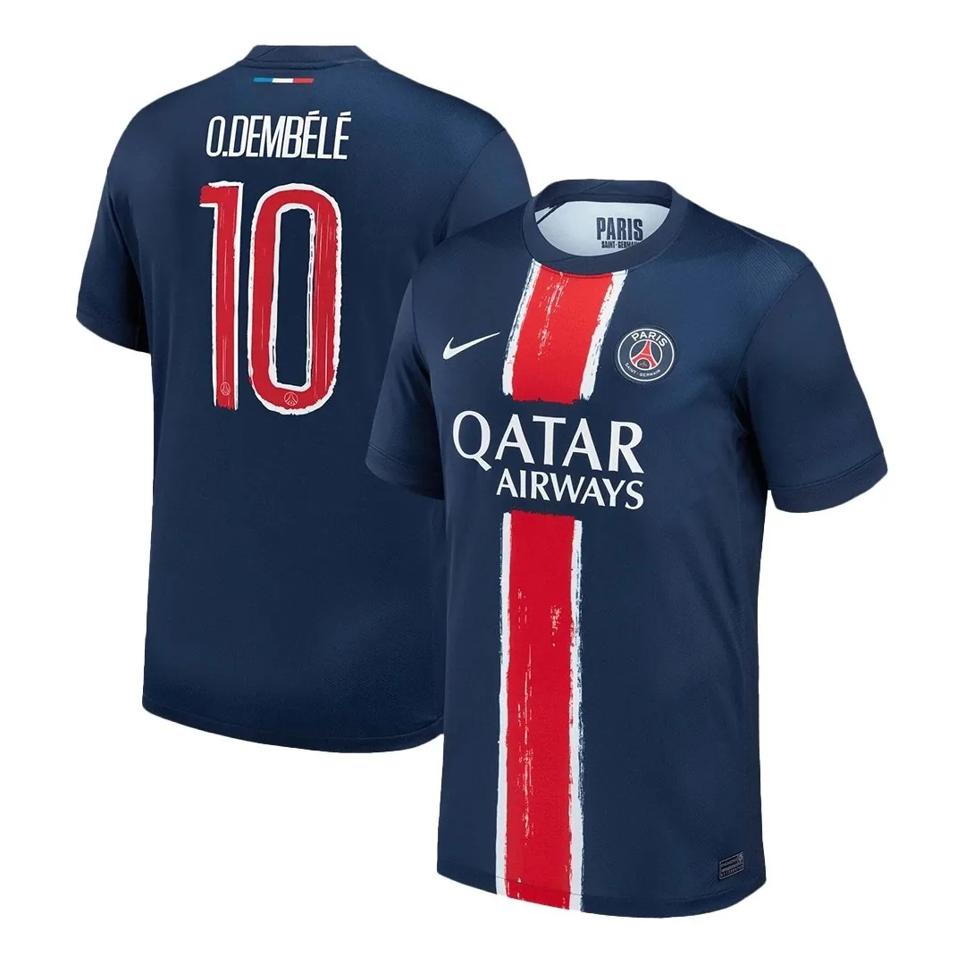 Paris Saint-Germain 2024/25 PSG Home Jersey – Dembele #10 (UCL)