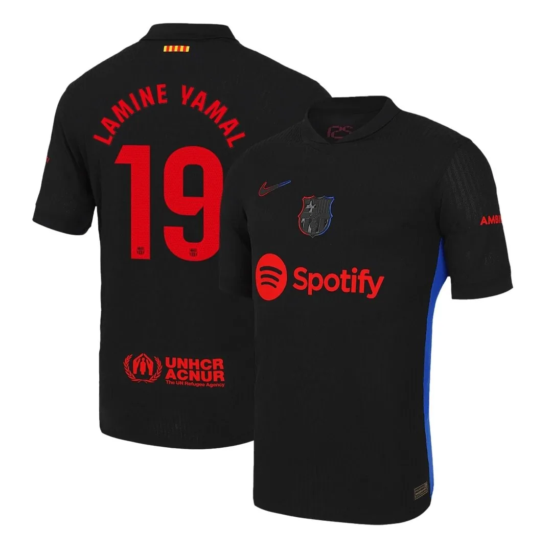 Barcelona 2024/25 Away Jersey – Lamine Yamal #19 (Player Version)