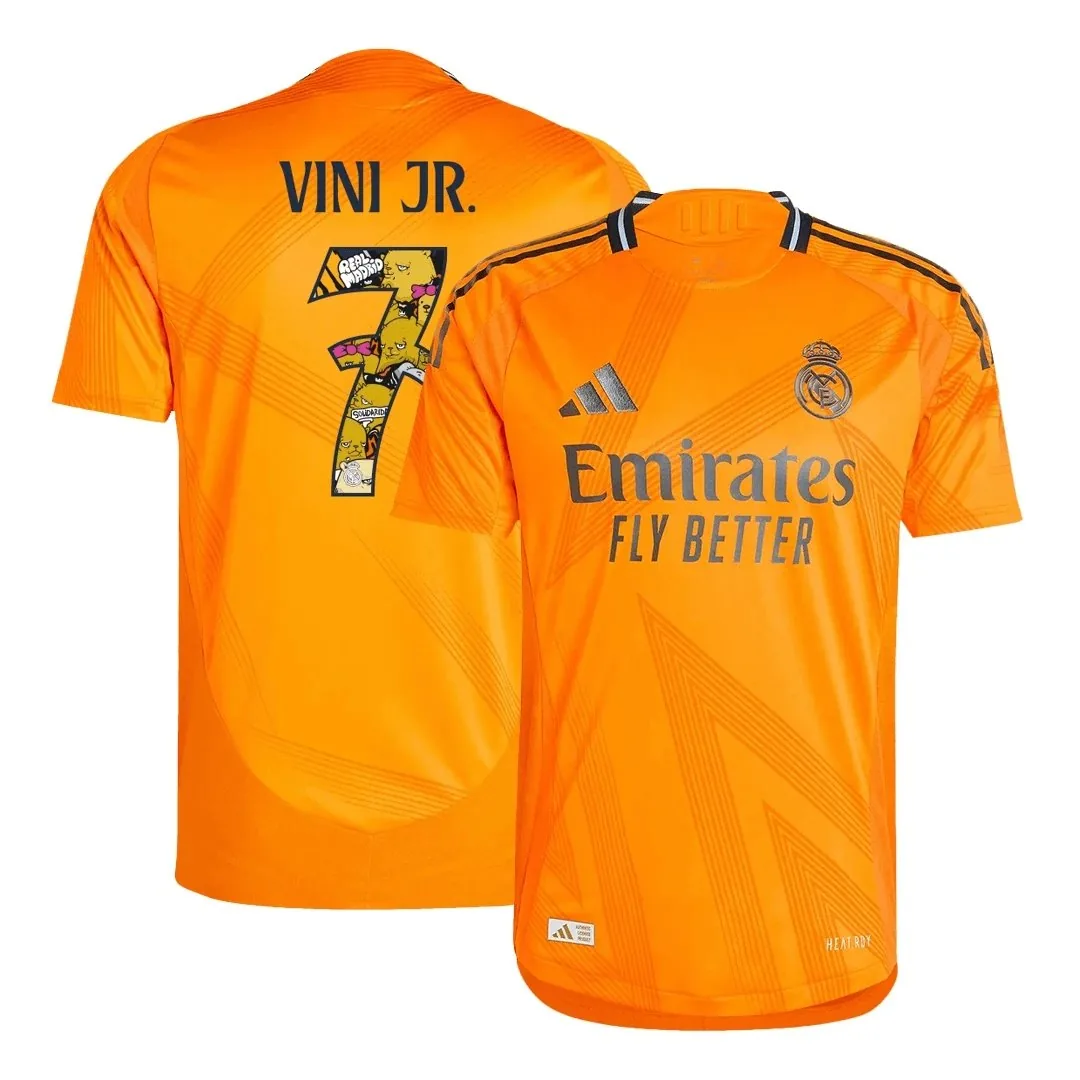 Real Madrid 2024/25 Away Jersey – Vinicius Jr #7 (Player Version)