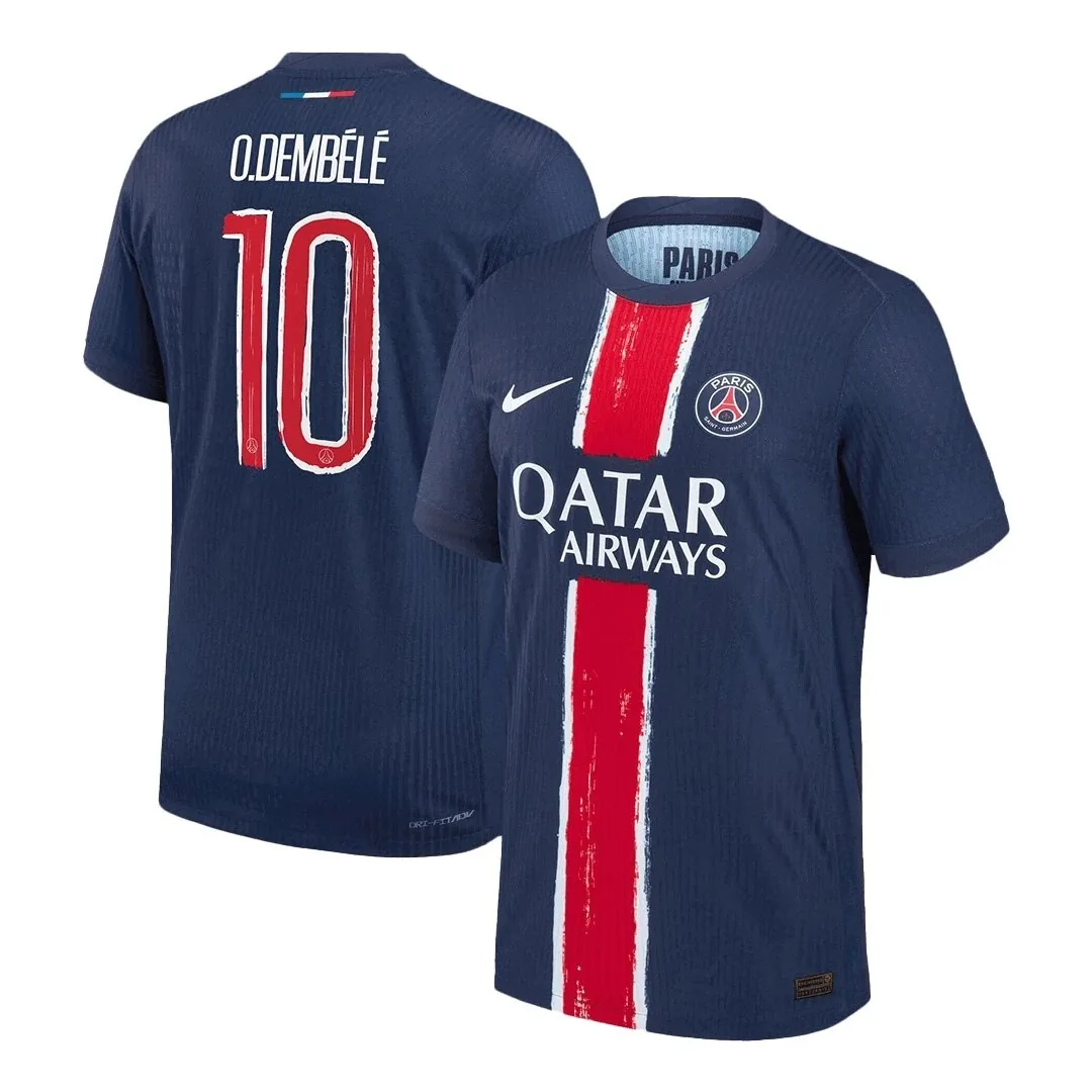 Paris Saint-Germain 2024/25 PSG Home Jersey – Dembele #10 (Player Version, UCL)