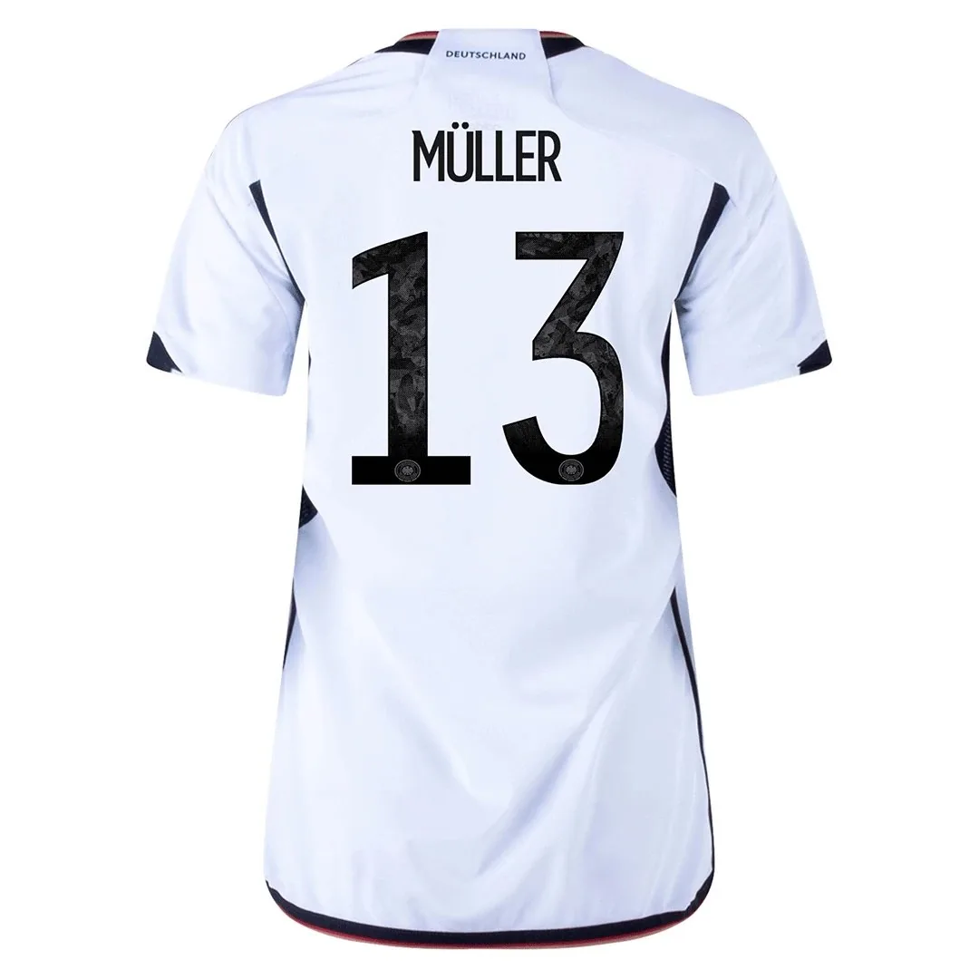 Germany 2022 Home Jersey – Muller #13